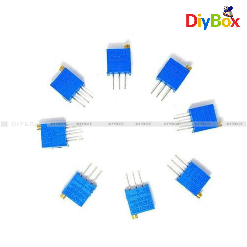 10pcs NEW 3296W-103  3296 W 10K ohm Trim Pot Trimmer Potentiometer