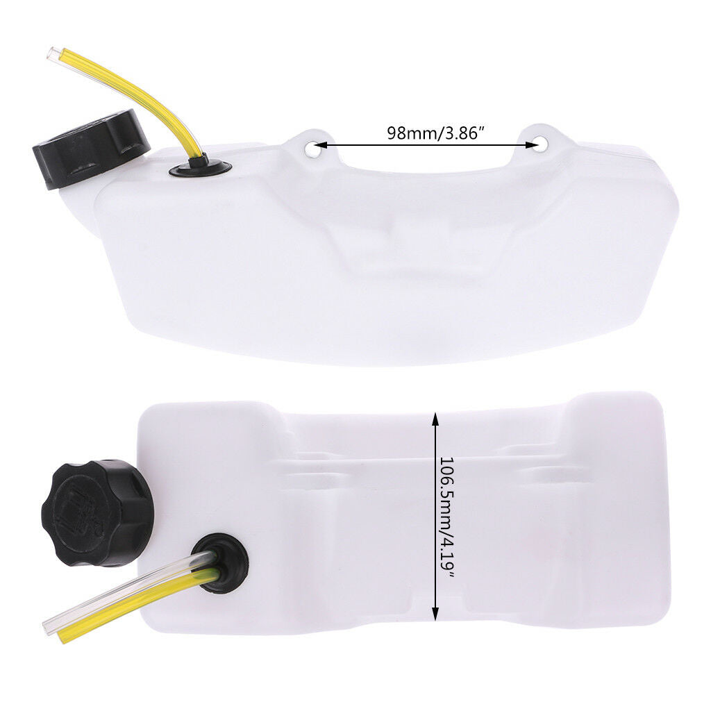 43CC 40-5 Brush Cutter Grass Trimmer Gas Fuel Tank Assembly Bevel Cap With Neck