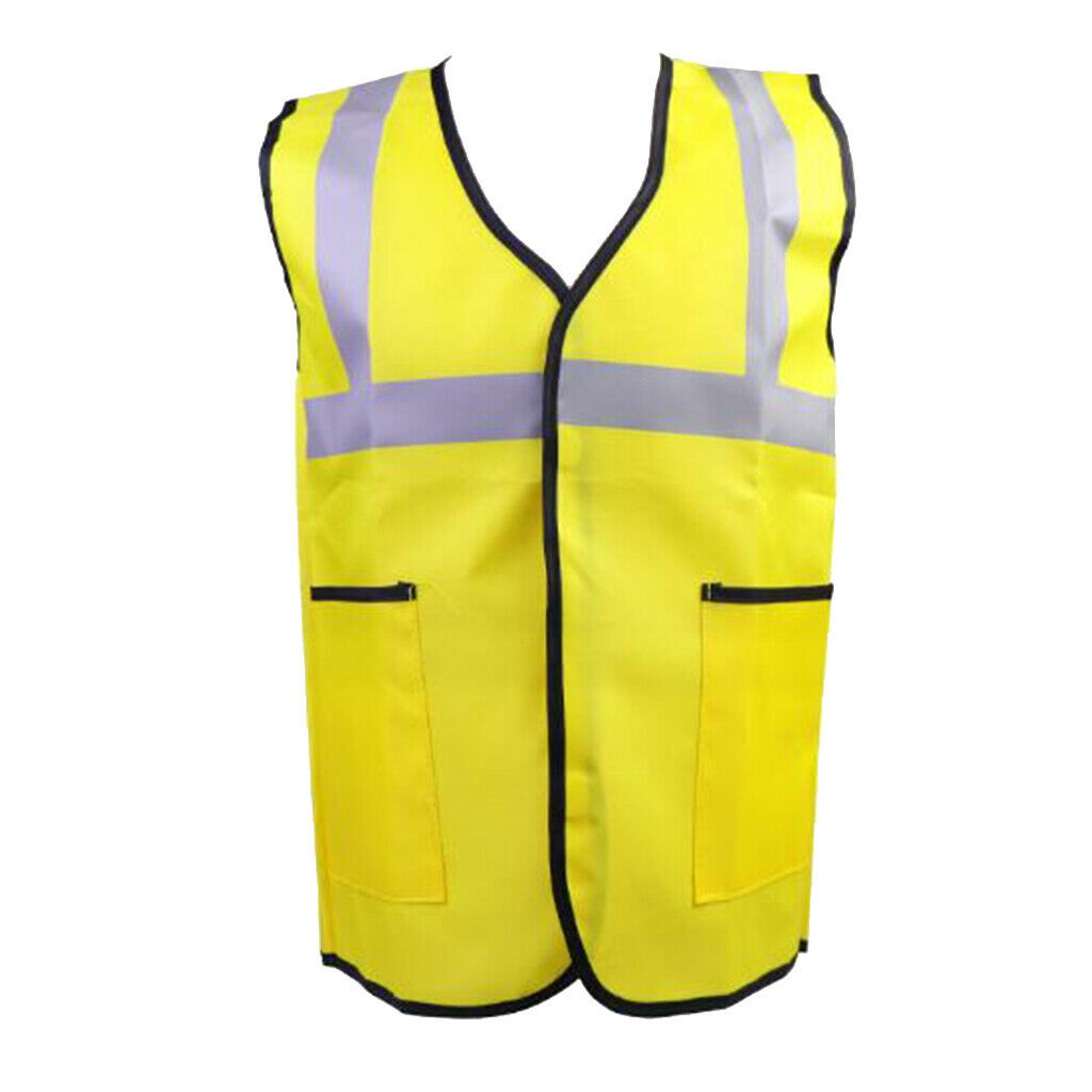 2Pcs Child Worker Role Play Costume Kids Boys Girls Party Dress Up Saftety Vest