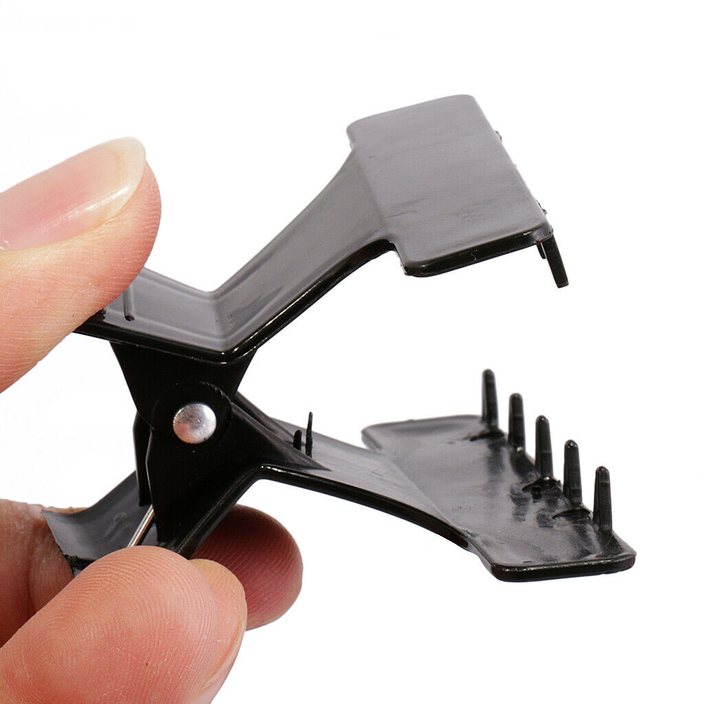 6pcs hair clip barber hair color hair cutting compartment clips -