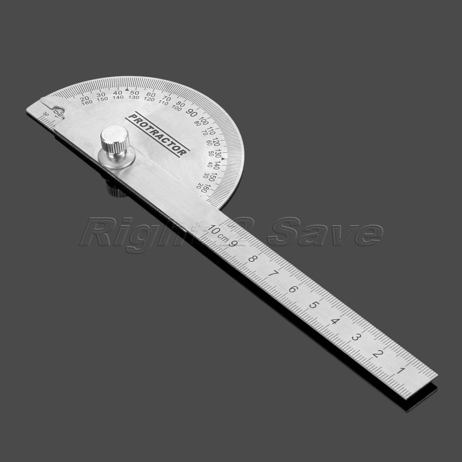 1pc 180 Degree Adjustable Protractor Angle Finder Craftsman Woodworking Ruler
