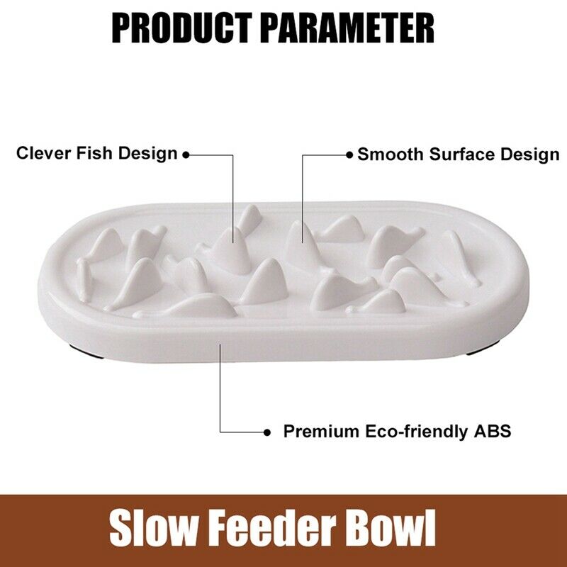 Slow Feeder Cat Bowls Pet Fun Interactive Feeder Cat Bowls Helps Stop Bloat N3O5
