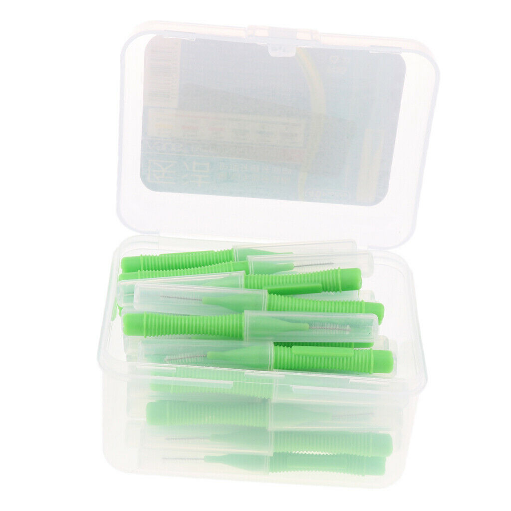 Bulk 80x Interdental Brushes Toothpick Dental Tooth Brush Plaque Removal