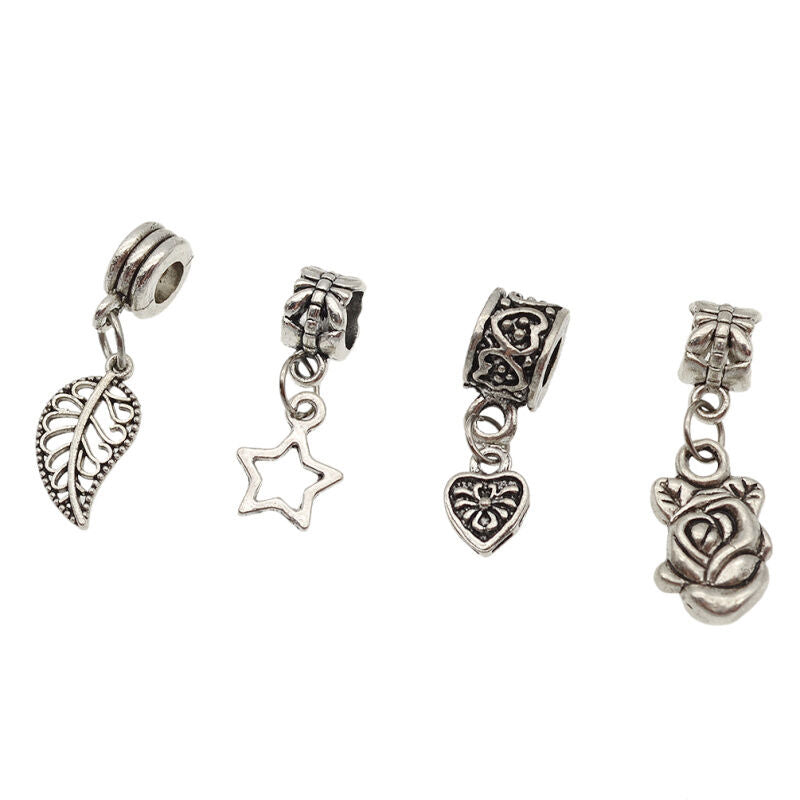 12 Pcs Tibetan Dreadlock Hair Beads Hair Braid Accessories DIY Hair Decor Owl