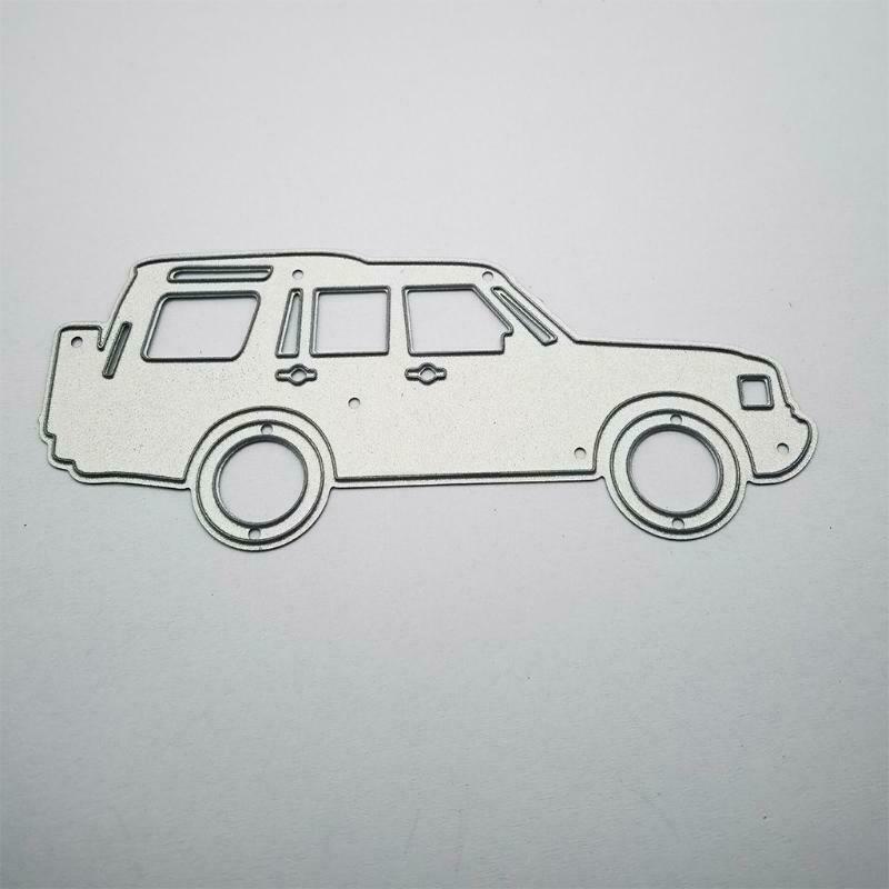 Car Metal Cutting Dies Stencil DIY Scrapbooking Album Paper Card Template Mold