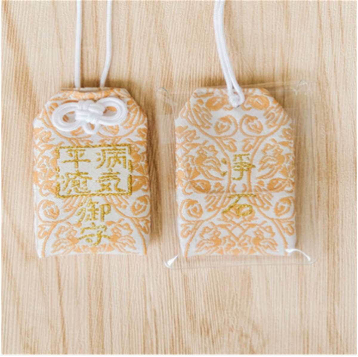 Japan Omamori Amulet Good Luck Embroidered Traffic Safety Fortune Love Charm Bag
