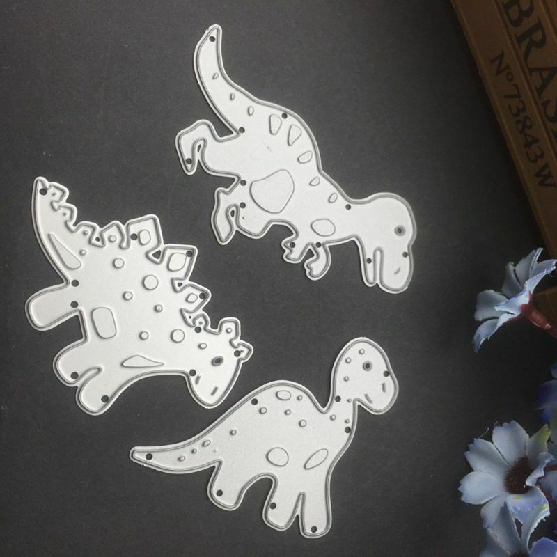 Dinosaur Metal Cutting Dies Stencil DIY Scrapbooking Embossing Album Paper Card