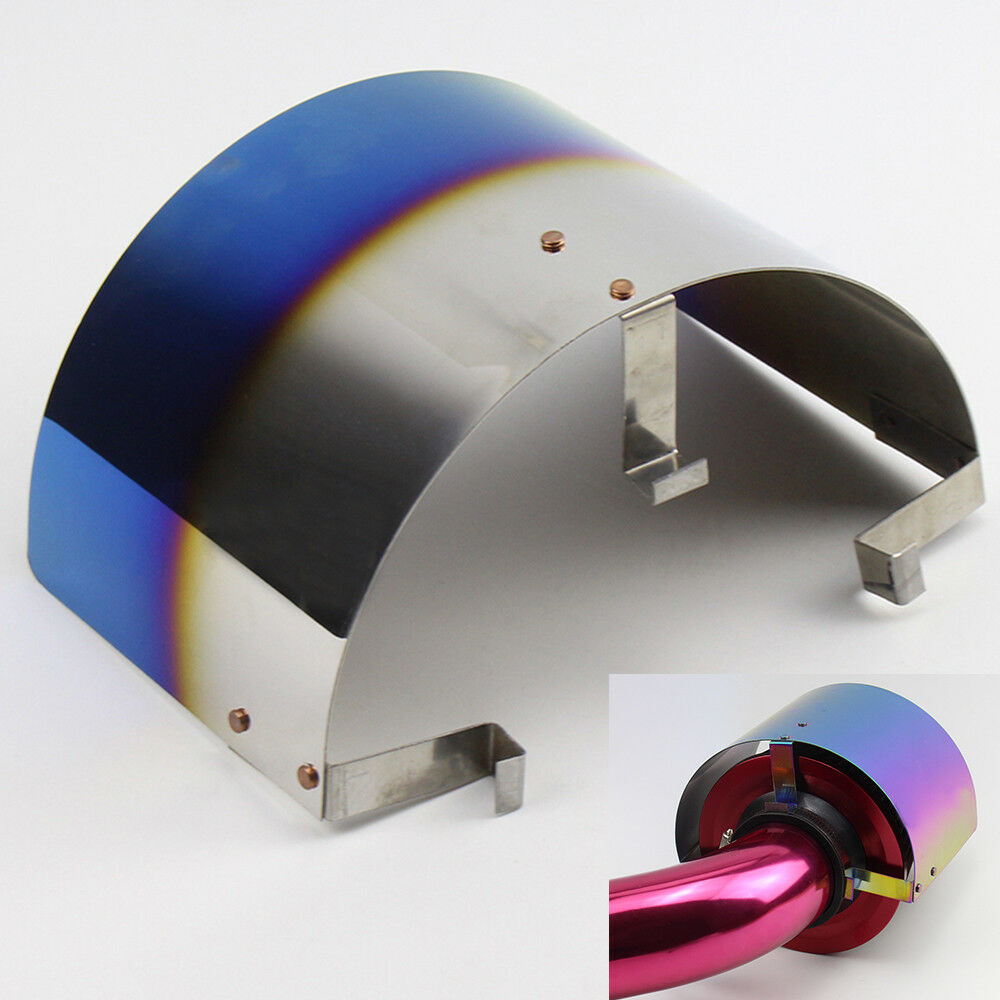 2.5" -3.5" diameter Air Intake Filter Cover Shields off engine compartment heat