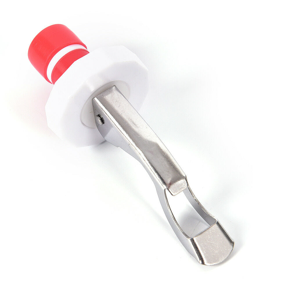 Stainless Steel Wine Bottle Stopper Plug Sparkling Champagne Sealer Tool-W T.DD
