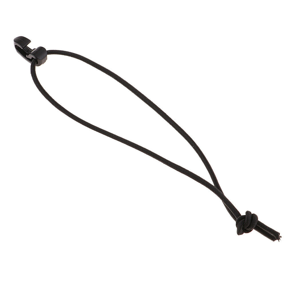 10 Pieces Elastic String Clip Tieless Strand Retaining Cord Clamps Buckle
