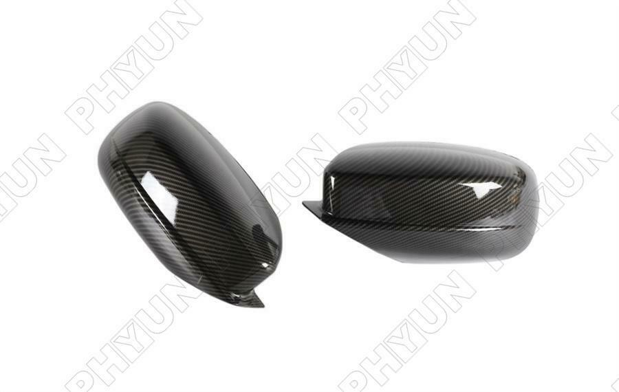 Carbon Fiber Look Side Mirror Covers Decoration Trim For Dodge Charger 2011-2021