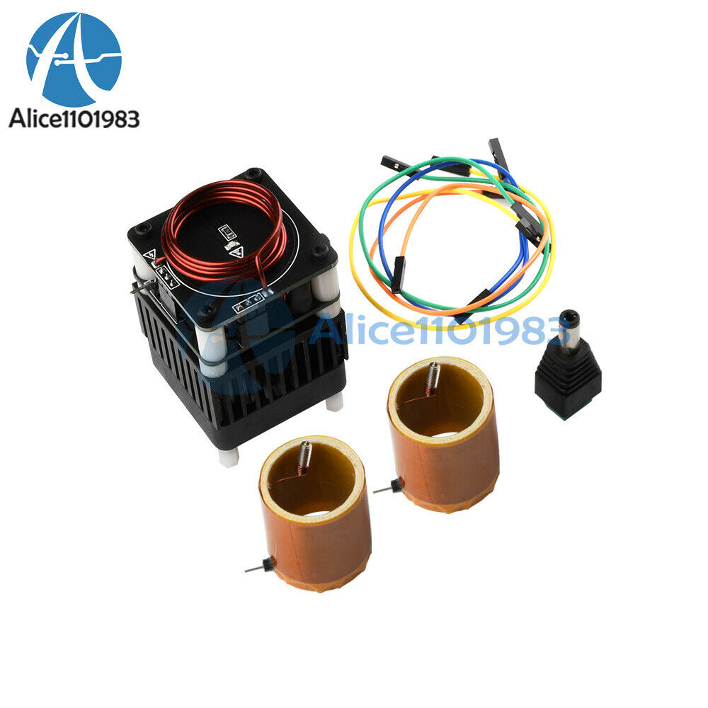 DC36-48V DIY HFSSTC High Frequency Solid State Tesla Coil Candle Shaped 10 Min