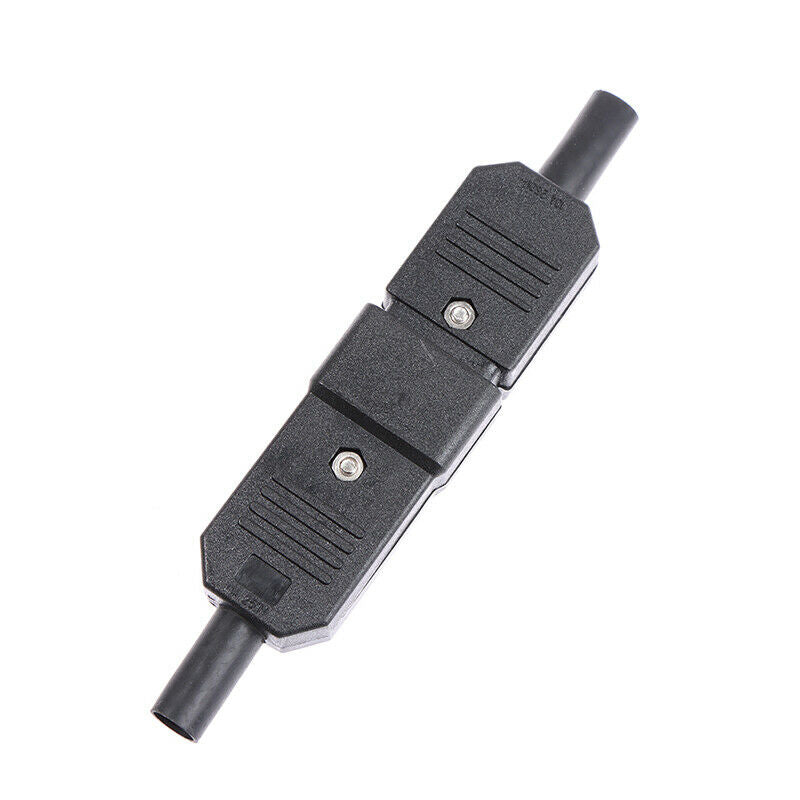 Cable Plug Connector 10A 250V Female&male Plug Power Connector 3 Pin AC S.l8