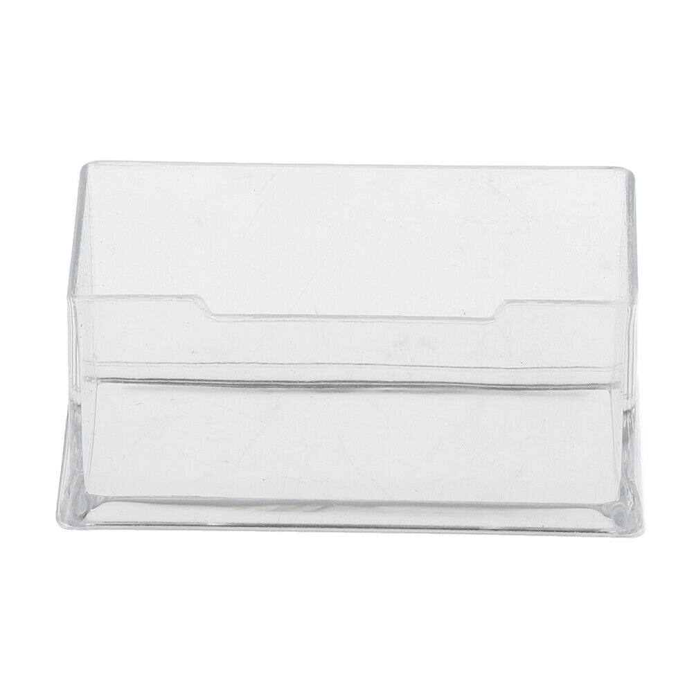 Plastic Business Card Holder Display Counter Desktop Gift Card Stand Cl l.l8
