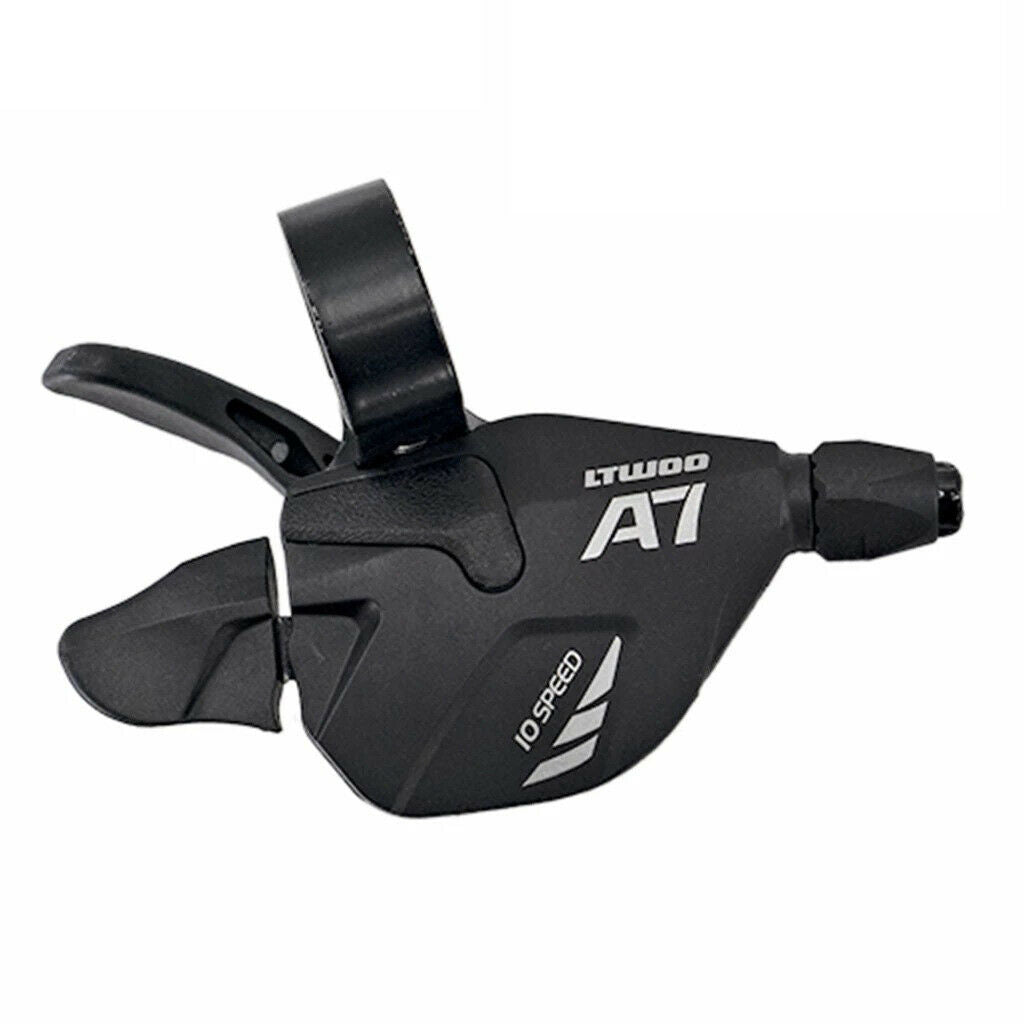 Durable Bike Shifter Lever Mountain 10 Speed Thumb Gear RD Accessories Black