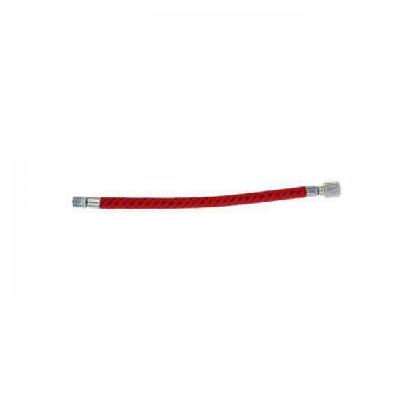 16cm Bike Bicycle Inflate Pump Extension Hose Adapter Nylon Needle Valve