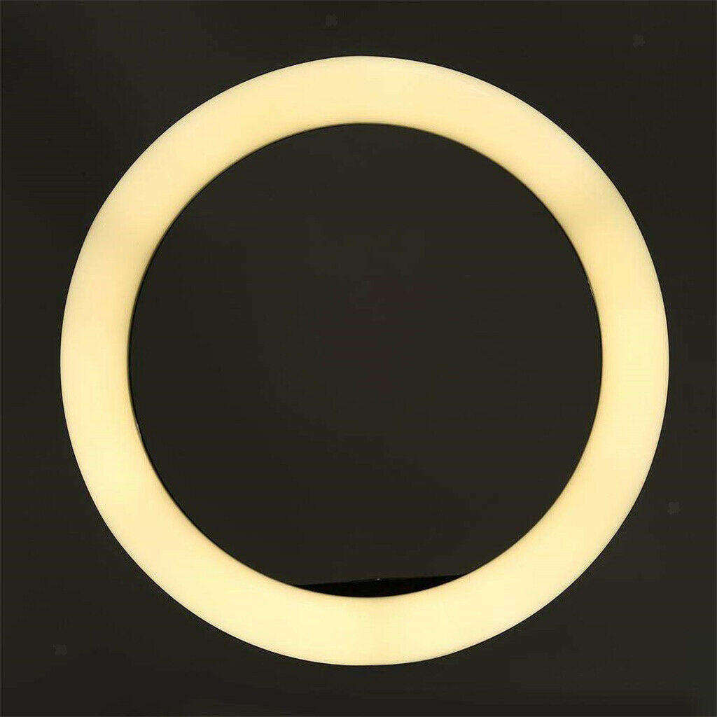 LED Video Light Kit, USB Ring Lamp 3200K/5500K Dimmable Photography Accessory