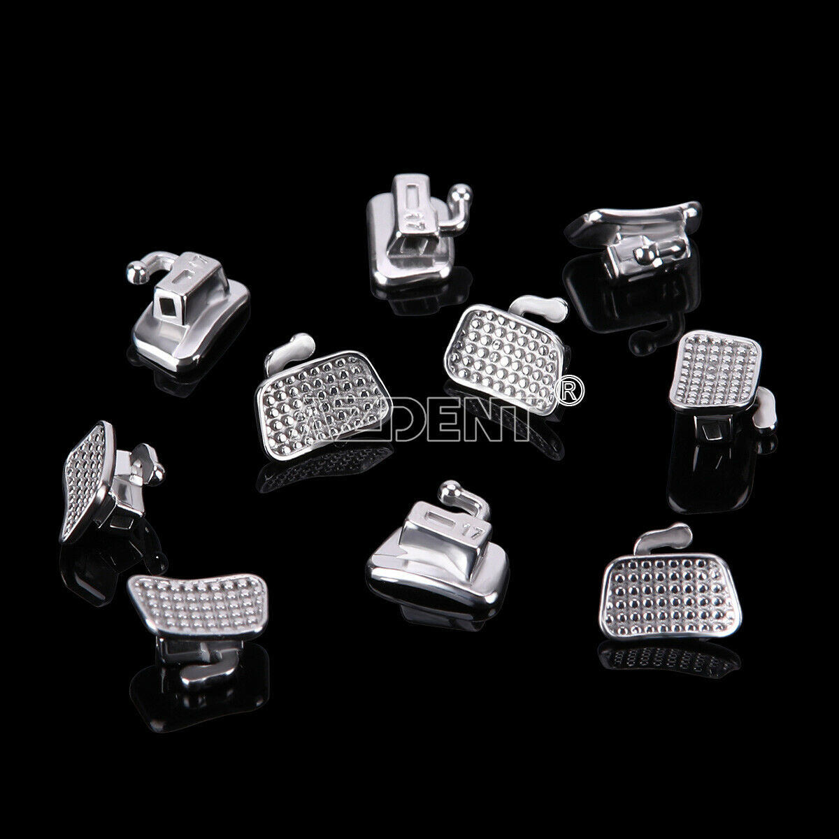 200pcs AZDENT Dental Orthodontic 2nd Molar Bondable Non-Conv Buccal Tube MBT 022
