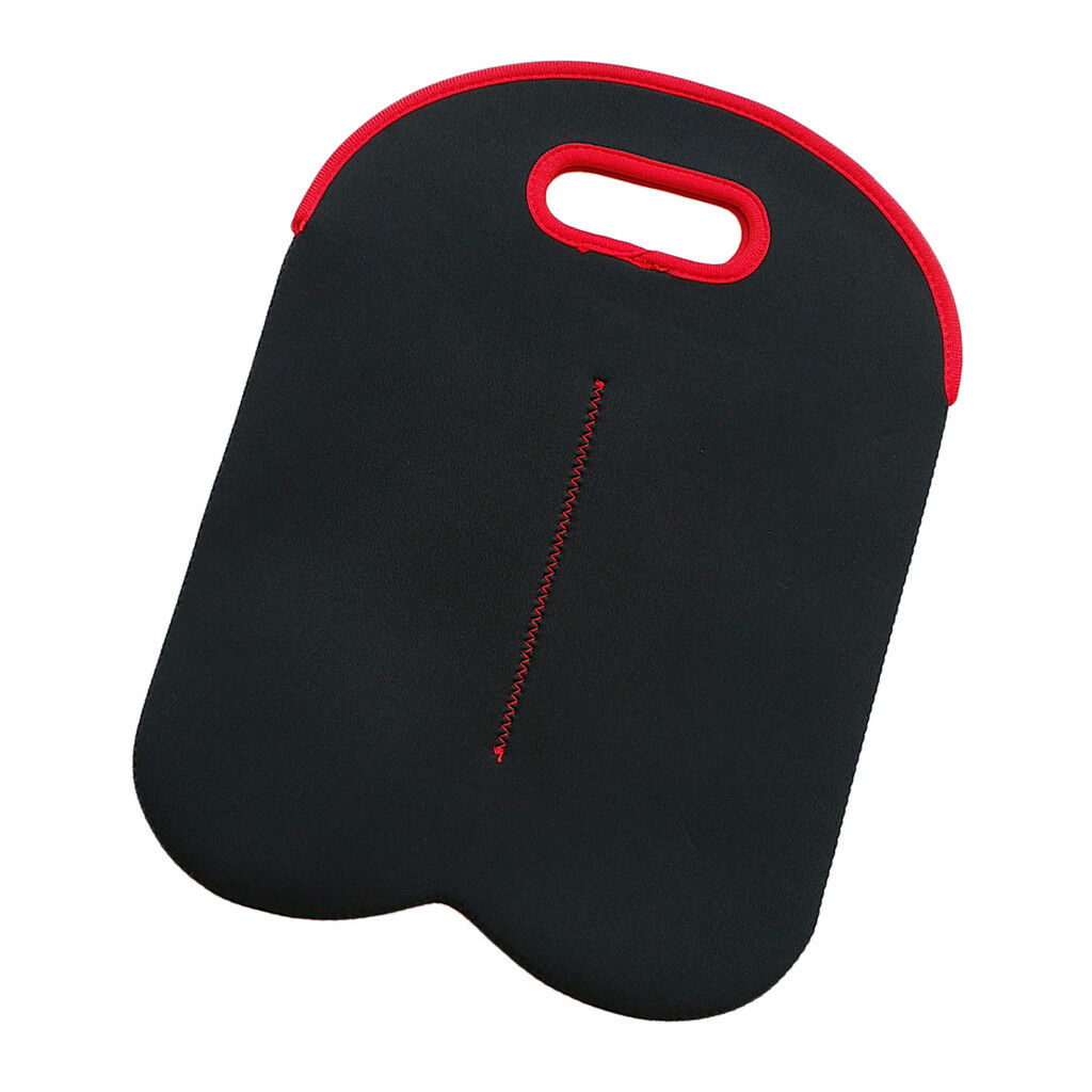 Wine Two Bottle Neoprene Carrier Cooler Tote Bag Insulated Gift Bag Black