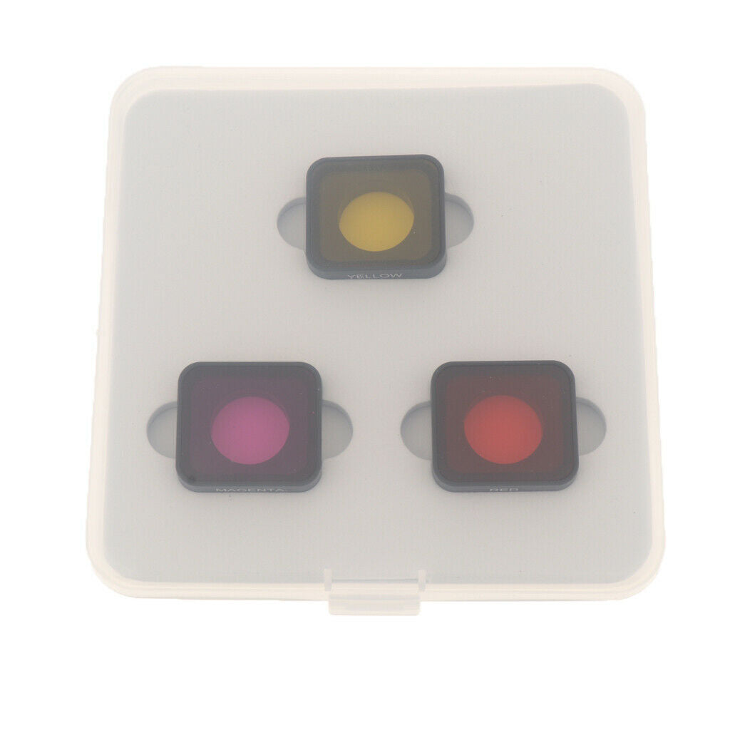 3in1 Waterproof UV Protector Filter Lens Replacement Repair Camera Lens Glass