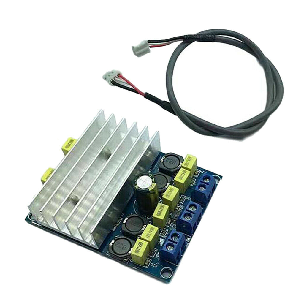 New TDA7492 2x50W 100W D Class Digital Amplifier Board DIY AMP with Radiator