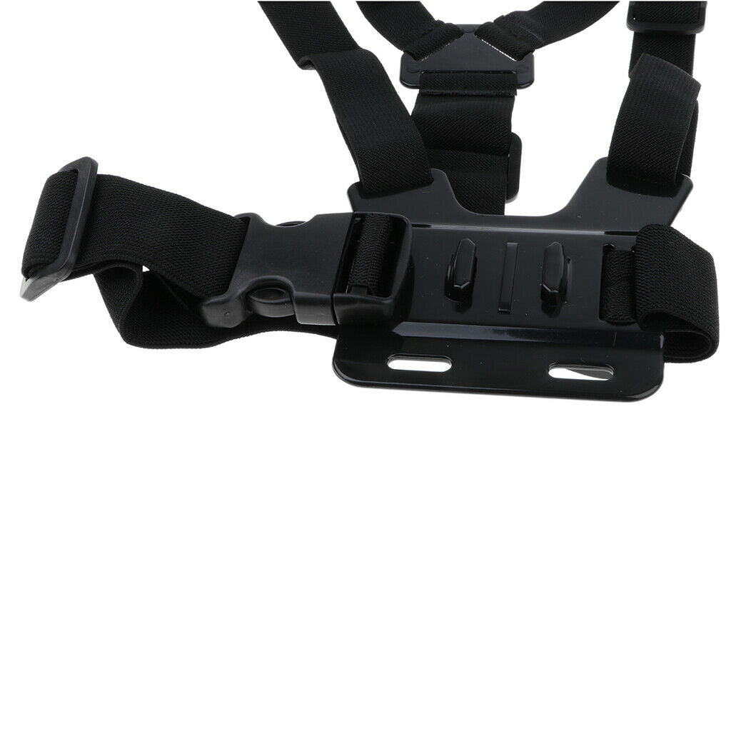 Chest Adjustable Harness Strap Outdoor Holder with Clip for Smartphone