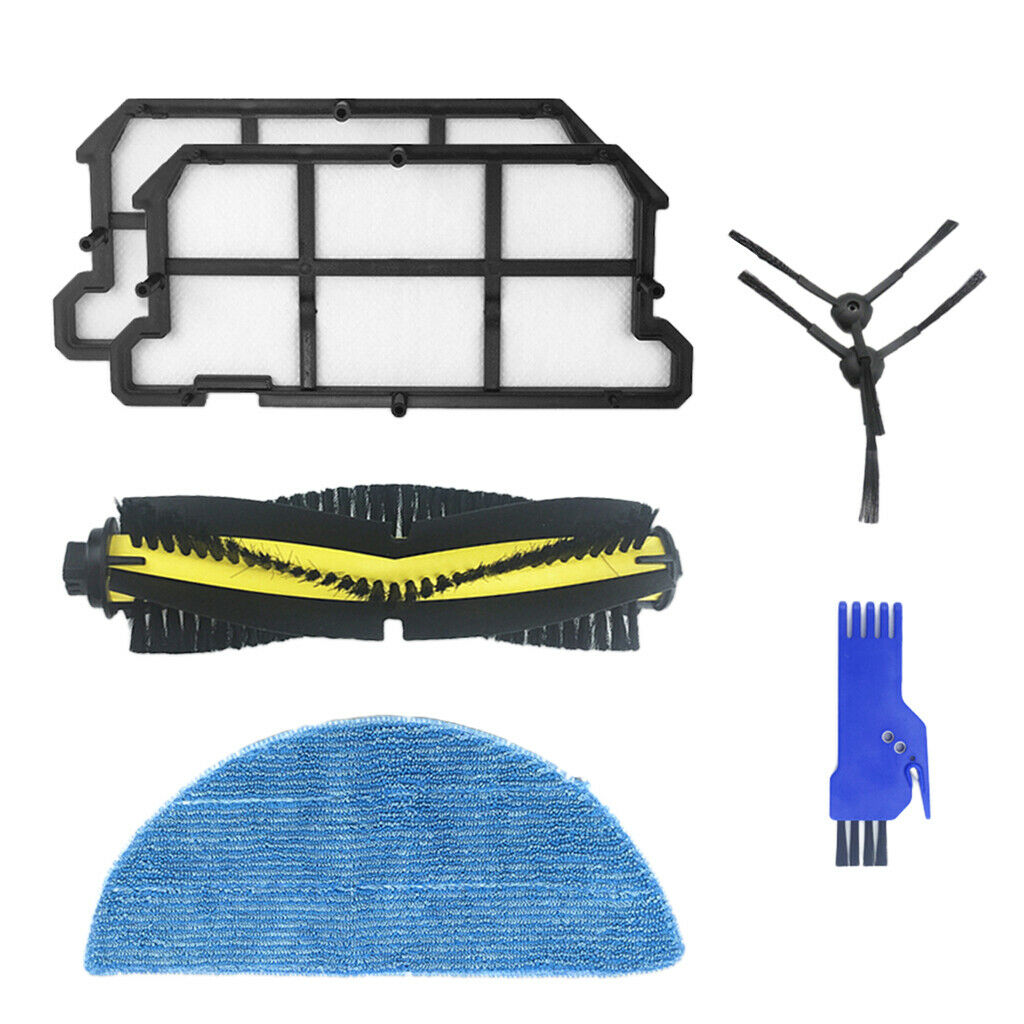 Filter Side & Main Brush Spare Part for ILIFE V7 Vacuum Cleaner Accessories