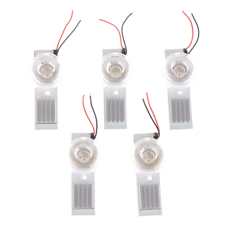 5pcs 1W DC3.2V Mini LED Spot light Thumb Spotlight Lamp Cabinet Ambient L.l8