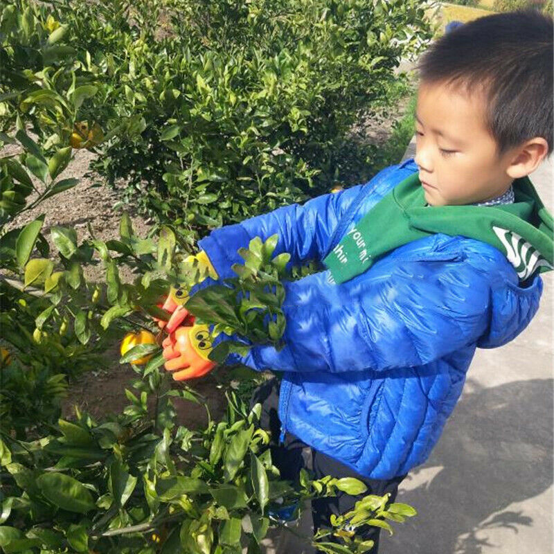Kids Children Protective Gloves Durable Waterproof Garden Gloves Anti Bite Cut