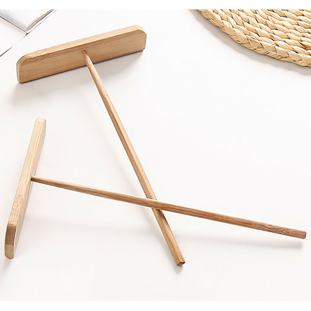 Pancake Batter Wooden Spreader Stick DIY Restaurant Canteen Specialty Supp.l8