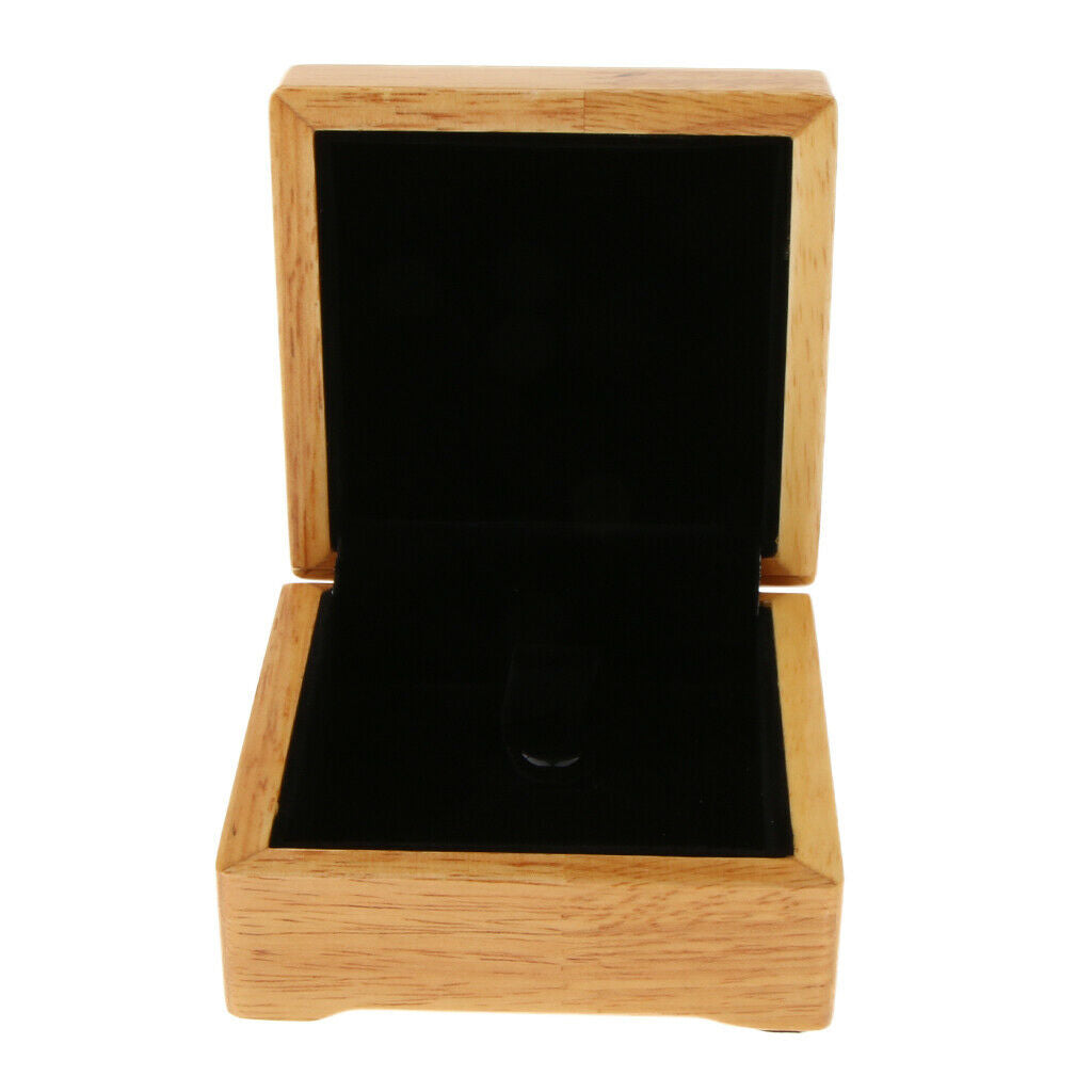 Square Wooden Bracelet Bangle Jewelry Storage Box Organizer Case 10x10x5cm