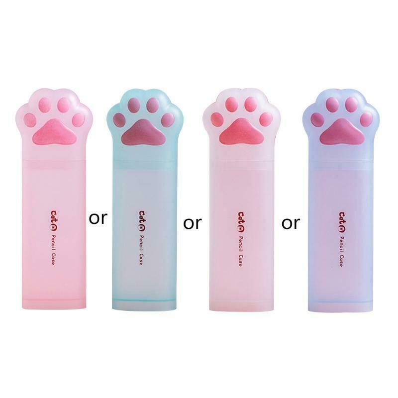 Large Capacity Pencil Case Paint Brush Holder Case Desk Standing Pen Holder