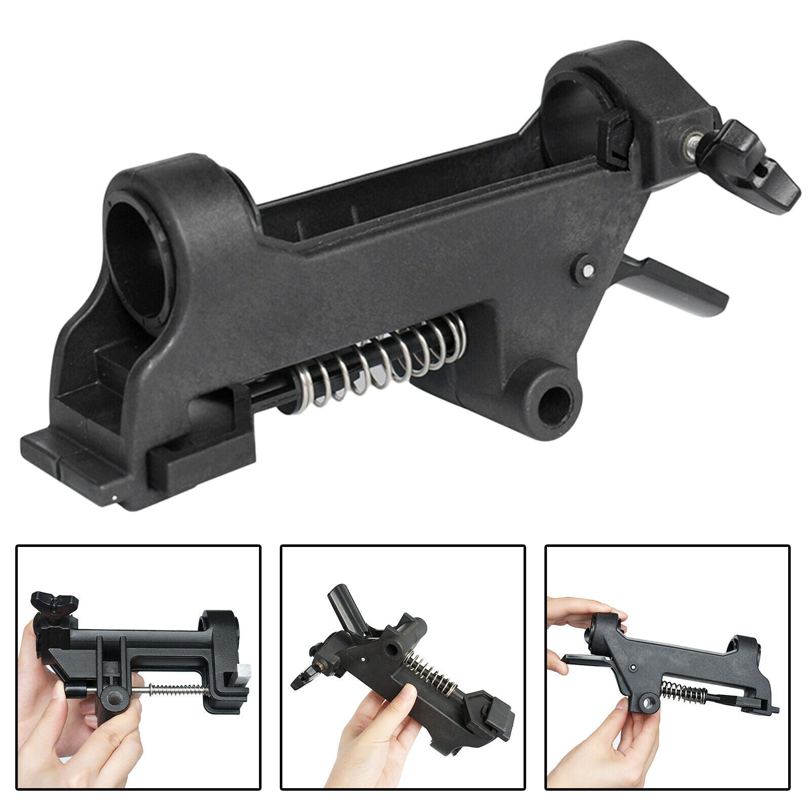 Electric Propeller Holder Bracket Hinge Inflatable Boat Dinghy Plastic Clamp