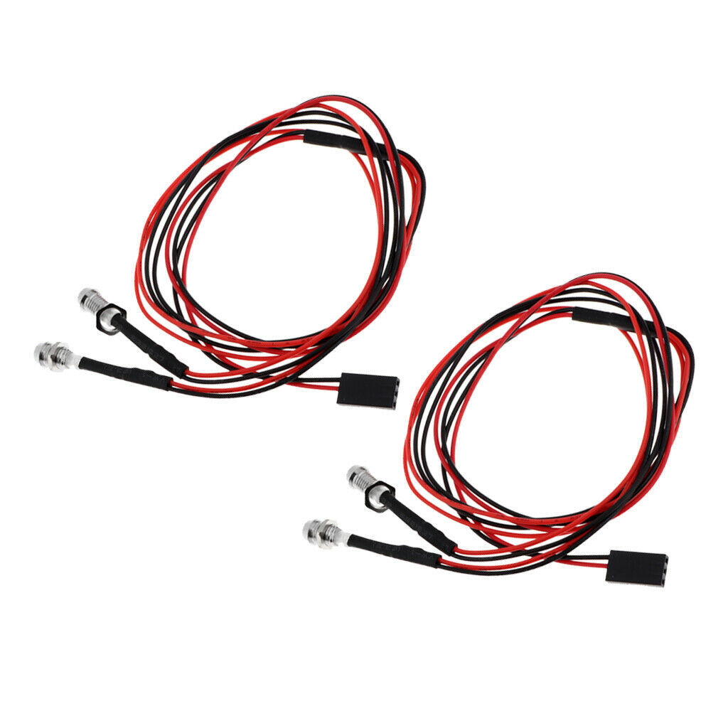 2 Pieces/Pack 1:16 RC Military Truck Parts Rear Tail Light for WPL B36 C24