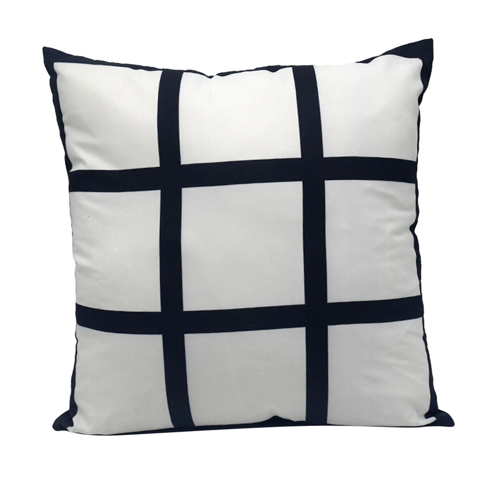 Sublimation Blanks Panel Pillow Case Square Car Bed Chair Couch Cushion Case