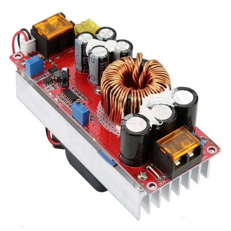 1500W 30A Boost Converter DC-DC Step Up Power Supply Adjustable Module AdjustaV6
