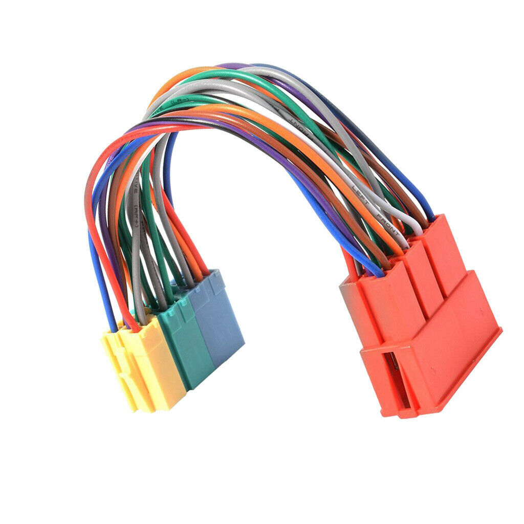 Audio 8Pin 20Pin Mini ISO Adapter Cable Connector MP3 Changer For VW Audi