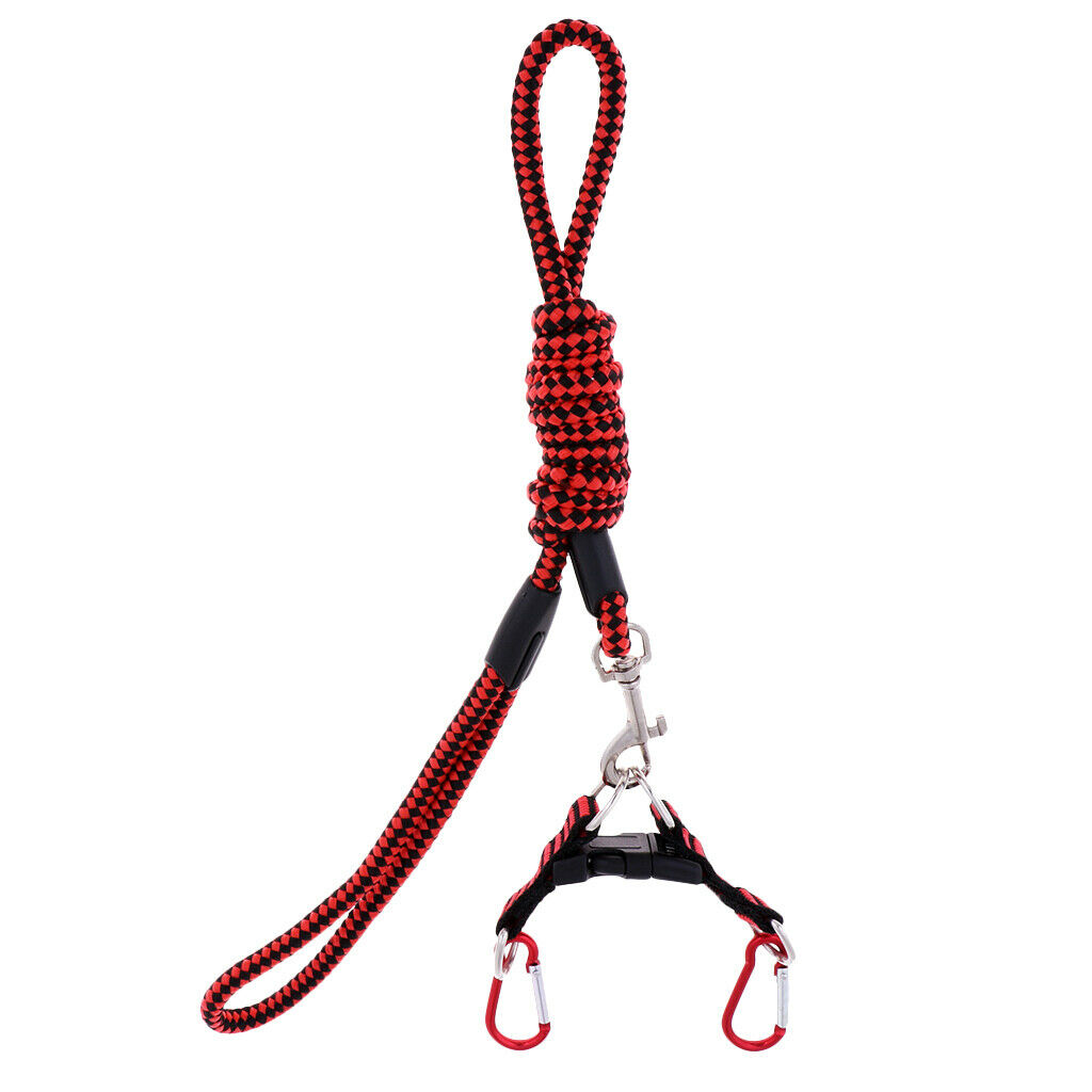 Remote controlled vehicle traction rope RC car trailer rope red