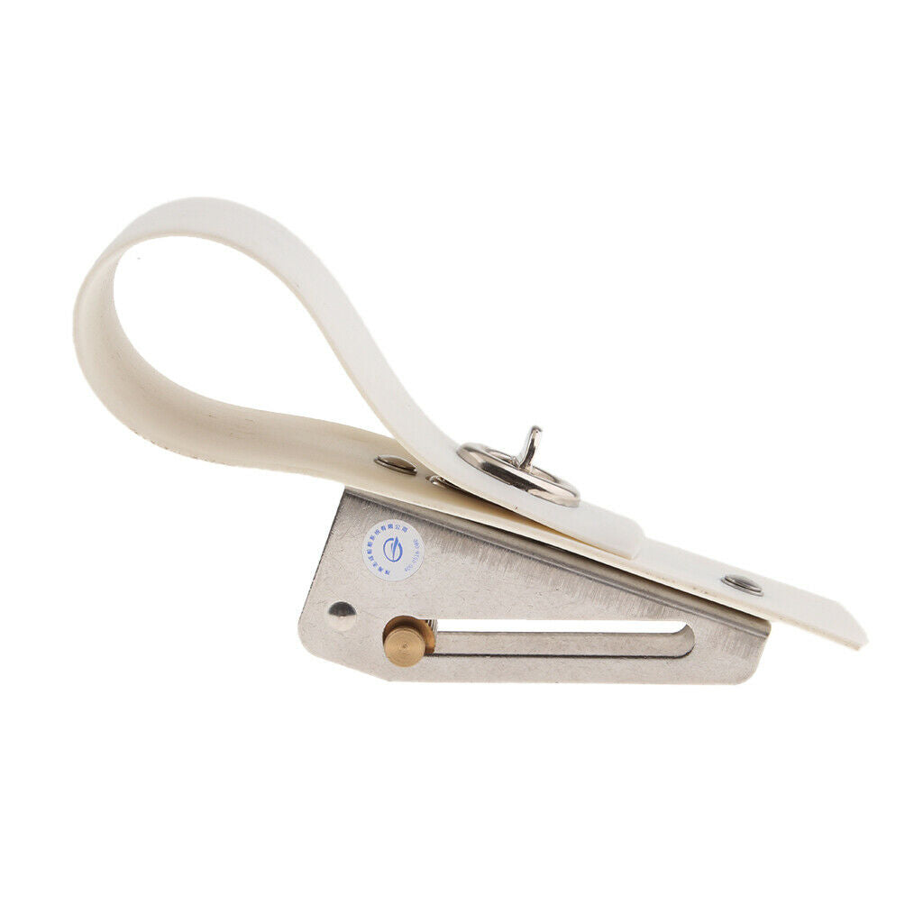 Dock Edge Fender Line Holder Height Adjuster for Pontoon Boat Rails - White