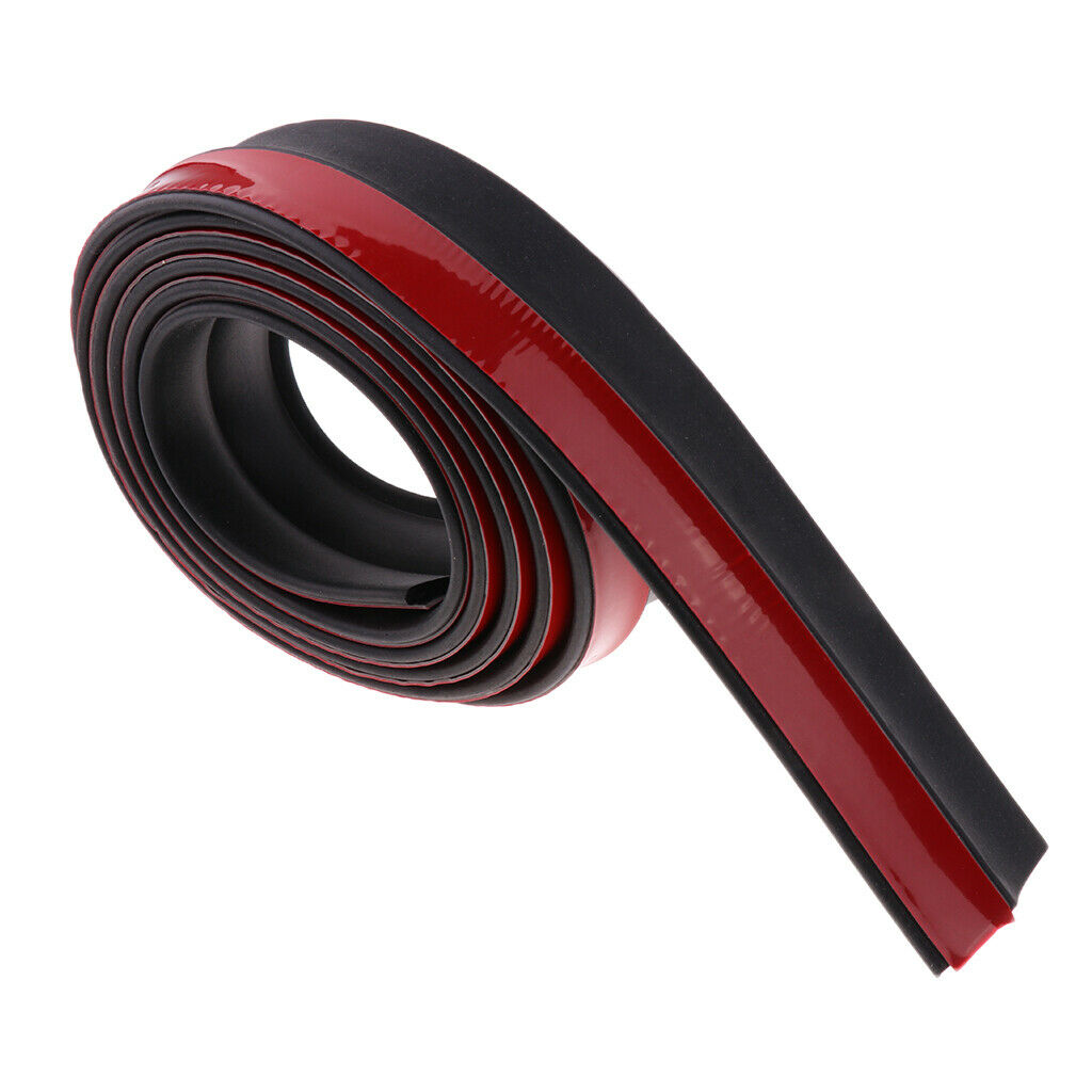 1 piece rubber protection strip for all car bumper skirts lower lip front