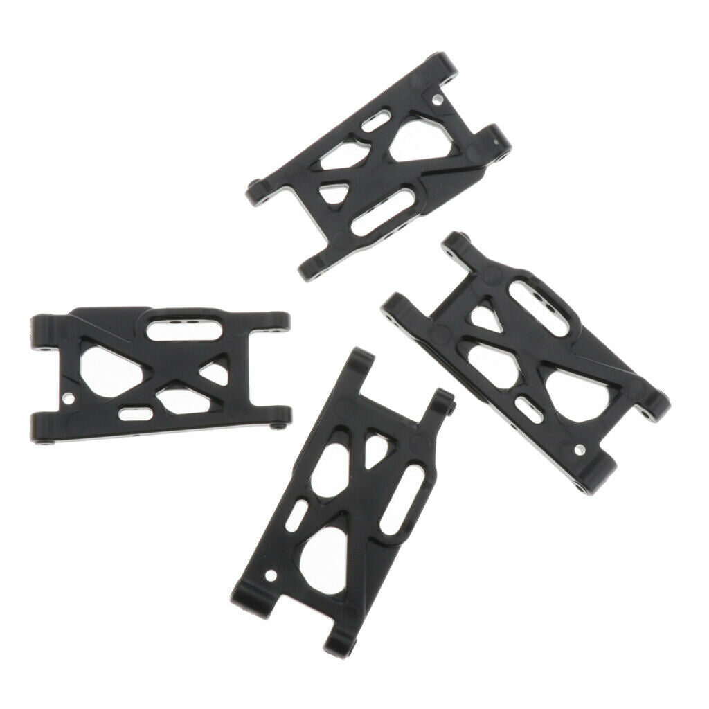 2 Pair Front & Rear Lower Swing Arms Plastic for 1/14 WLtoys 144001 RC Crawler