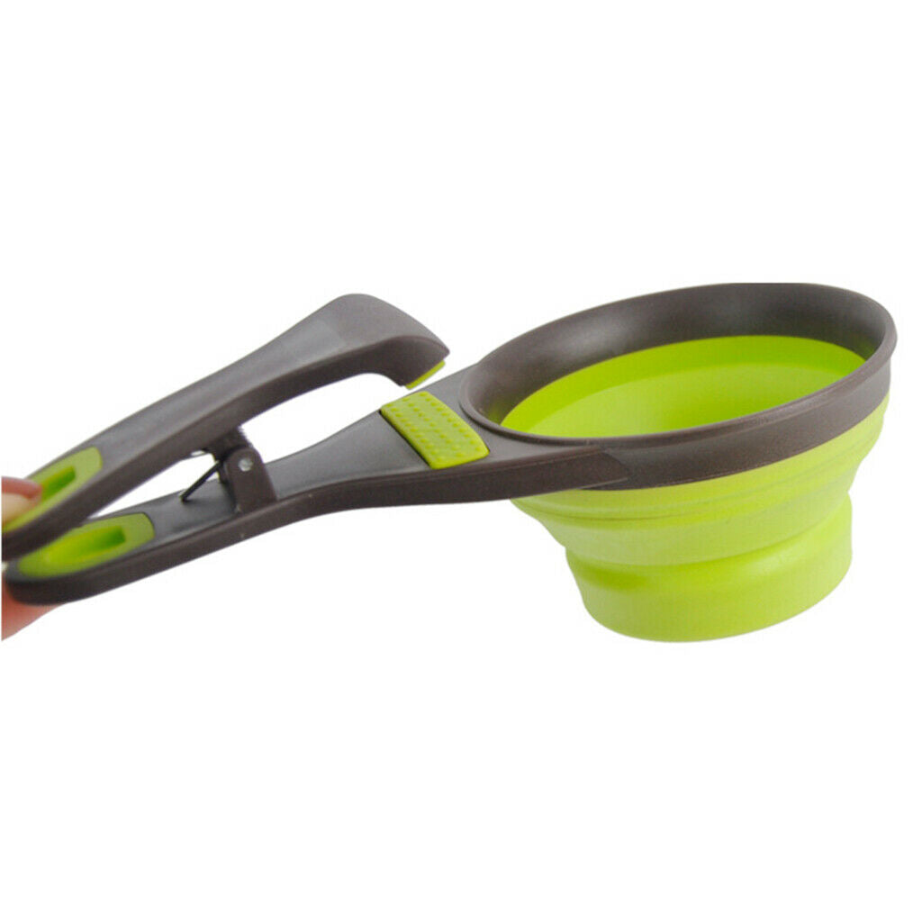 Pet Dog Portable Silicone Collapsible Feeding Bowl Food Water Dish Feeder