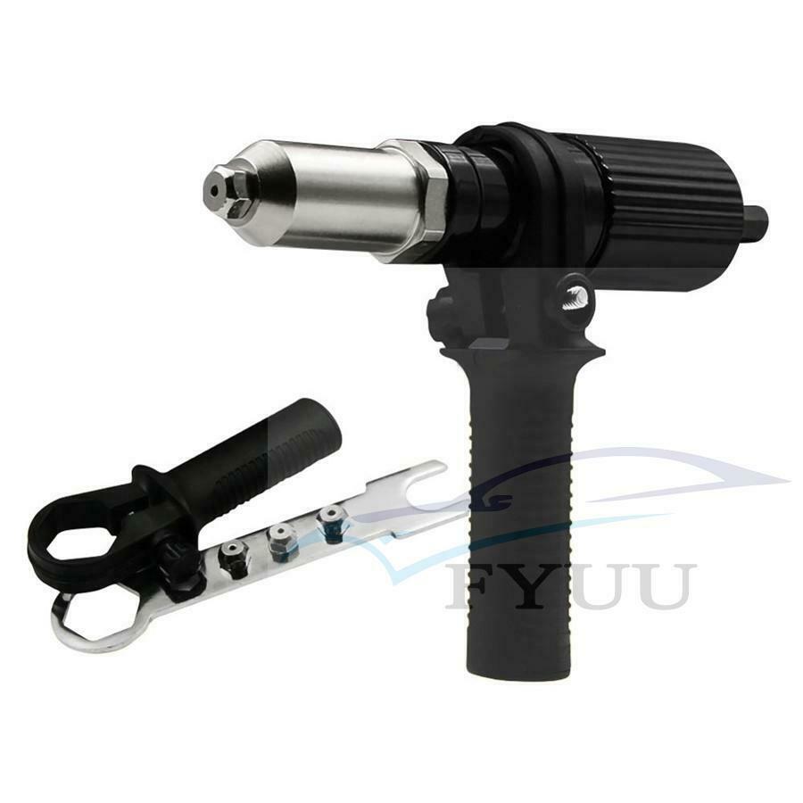 Rivet Nut ( Riveter ) Adaptor Use Electric Drill  2.4, 3.2, 4.0, 4.8 Mandrels