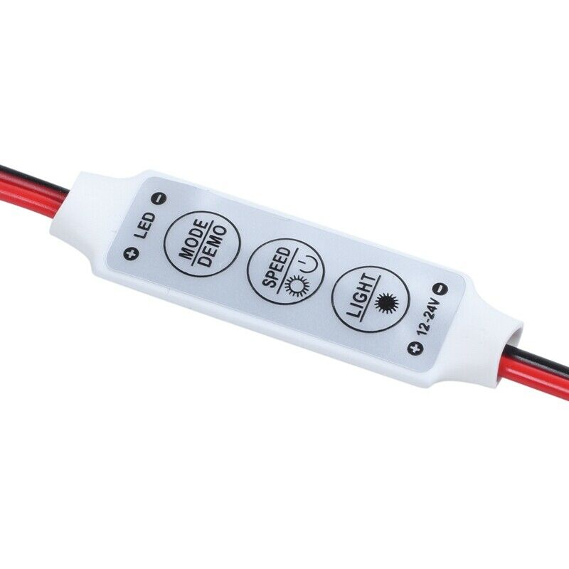 LED Dimmer 12A 12V-24V for LED Strips Monochrome Controller A6Y8Y8