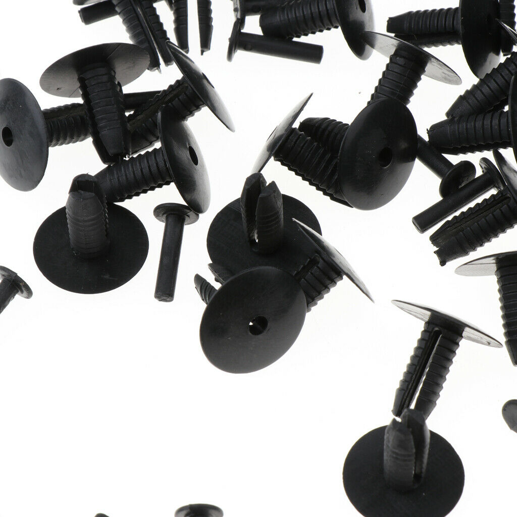 Plastic Clips for Car,Push-Type Bumper Fasteners Rivet Clips Auto Clips &