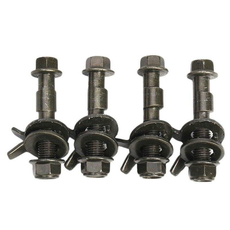 4Pcs 14Mm Steel Car Four Wheel Alignment Adjustable Camber Bolts 10.9 IntensitP6