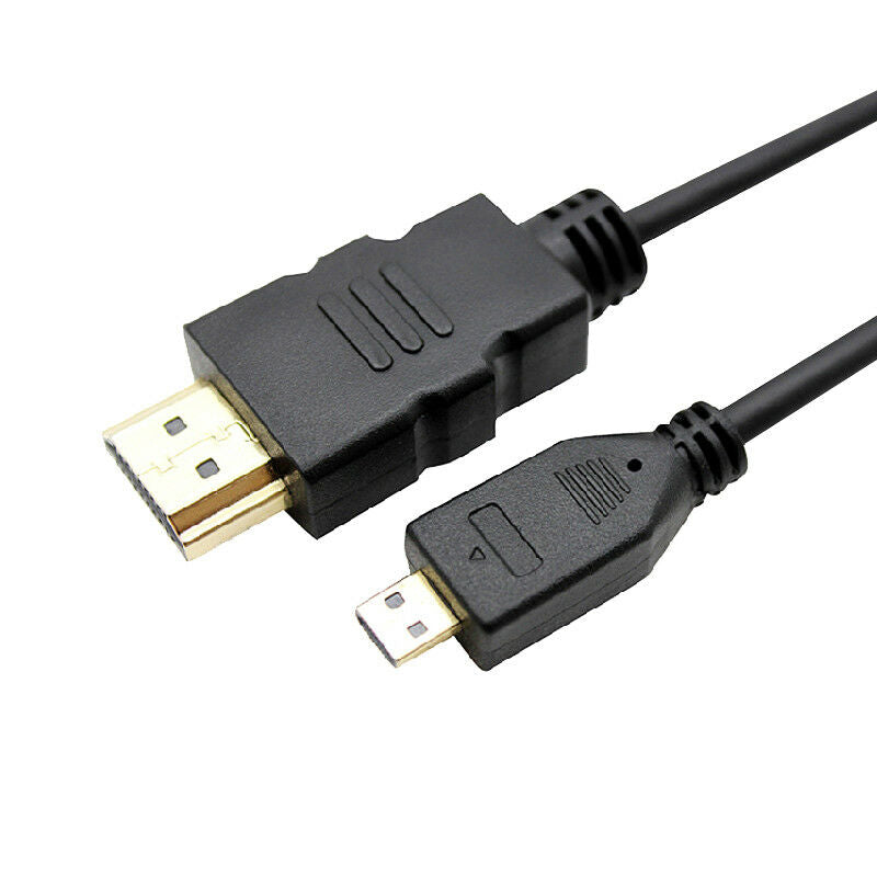 HDMI to MICRO HDMI male for SONY DSC-RX10M2 RX10M3 RX1RM2 DSC-W830 WX500/W GM