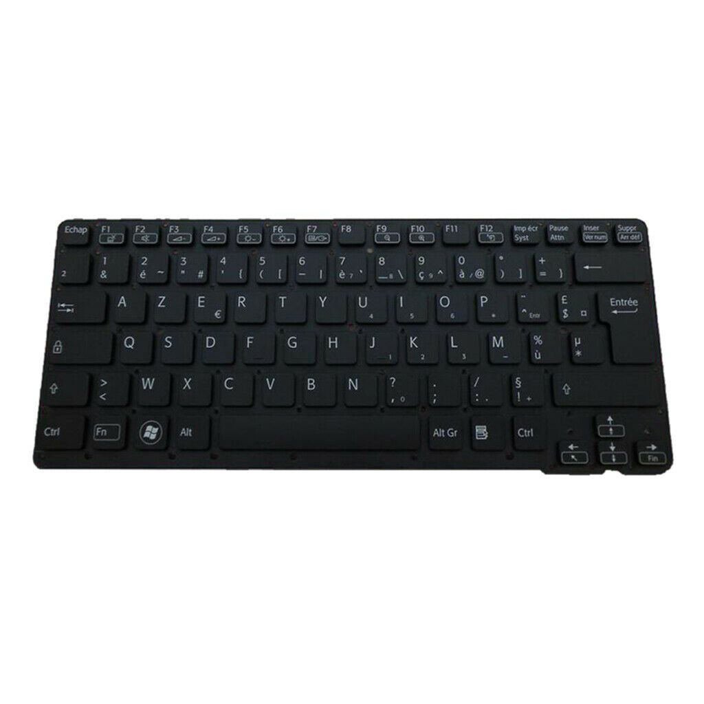 Replacement French Layout Keyobard Black NO Frame for Sony VPCCA Series