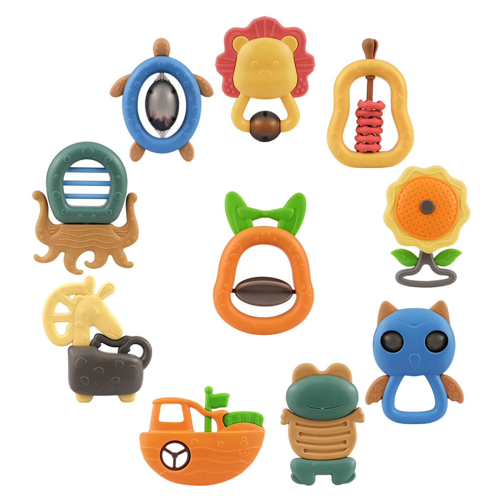 Baby Rattle Teether Rattles Infant Shaking Bell Toys Gifts for Toddler