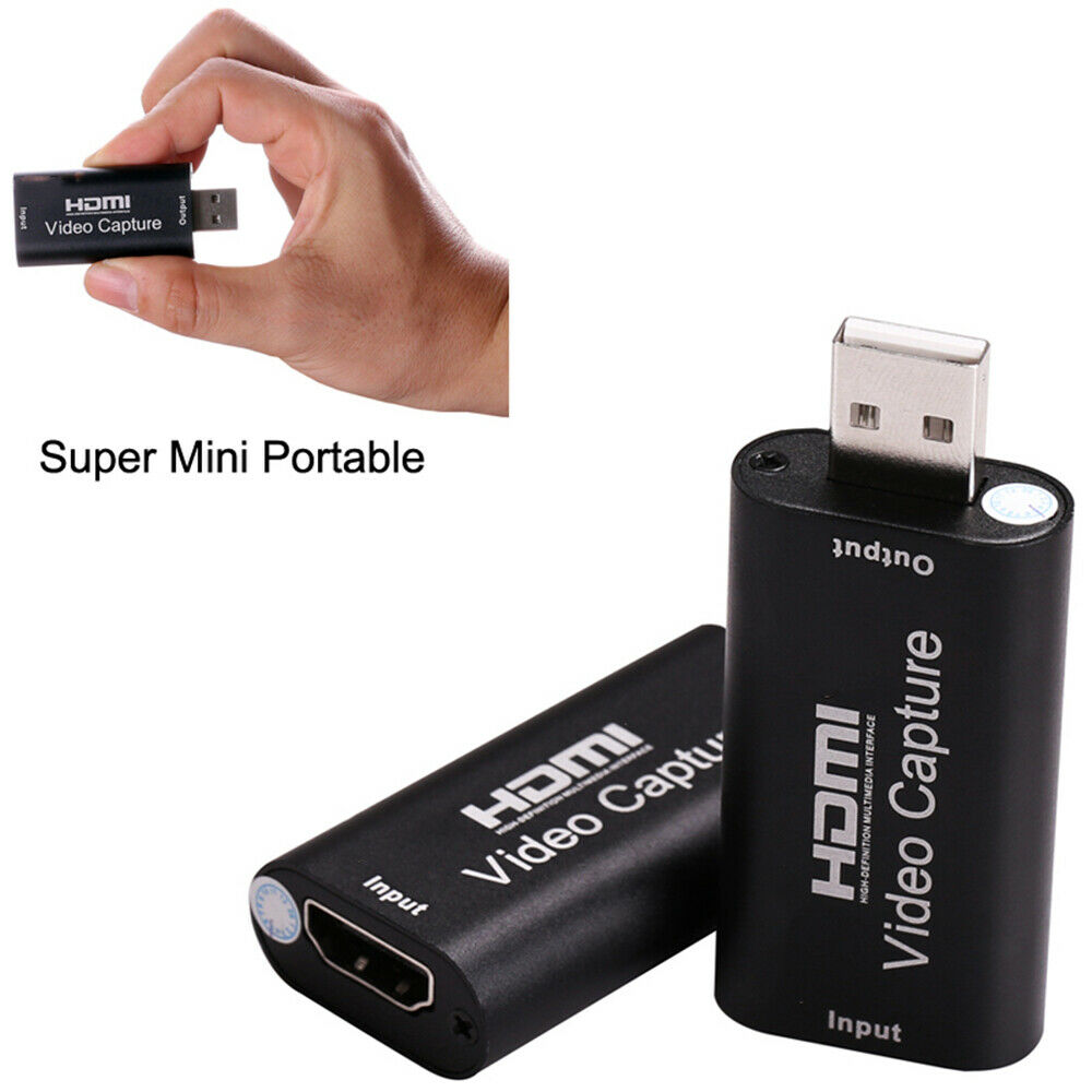 For HDMI Video Capture Card USB 2.0/1080p HD Recorder Video Live Streaming Game